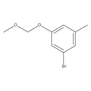 1-Bromo-3-(methoxymethoxy)-5-methylbenzene结构式