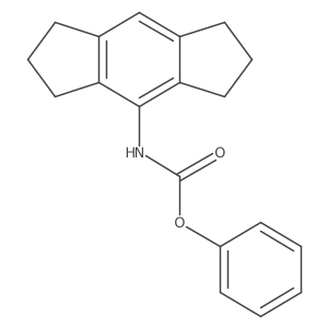 Phenyl (1,2,3,5,6,7-Hexahydro-s-indacen-4-yl)carbamate Structure