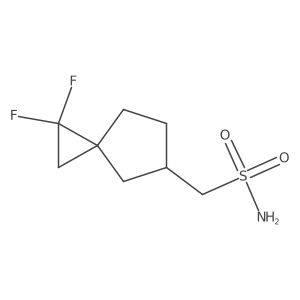 {1,1-Difluorospiro[2.4]heptan-5-yl}methanesulfonamide结构式