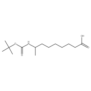 8-{[(Tert-butoxy)carbonyl]amino}nonanoic acid Structure