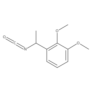 1-(1-Isocyanatoethyl)-2,3-dimethoxybenzene结构式