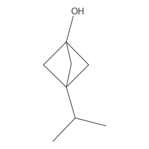 3-(Propan-2-yl)bicyclo[1.1.1]pentan-1-ol结构式