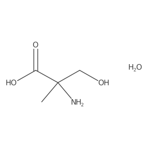 H-2-Me-DL-Ser-OH Structure