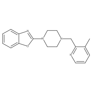 2-{4-[(3-Methylpyridin-2-yl)methyl]piperazin-1-yl}-1,3-benzoxazole Structure