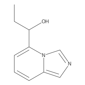 I+/--Ethylimidazo[1,5-a]pyridine-5-methanol Structure