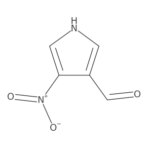 4-Nitro-1H-pyrrole-3-carbaldehyde Structure