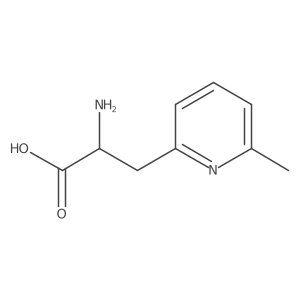 (2S)-2-amino-3-(6-methylpyridin-2-yl)propanoic acid Structure