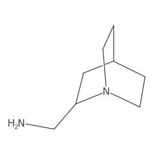 {1-Azabicyclo[2.2.2]octan-2-yl}methanamine结构式