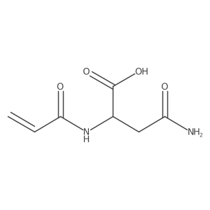 N2-(1-Oxo-2-propen-1-yl)-L-asparagine Structure