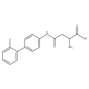 N-(2a(2)-Methyl[1,1a(2)-biphenyl]-4-yl)-L-asparagine Structure