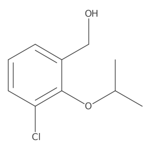 [3-Chloro-2-(propan-2-yloxy)phenyl]methanol结构式