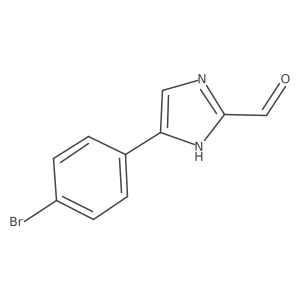 5-(4-bromophenyl)-1H-imidazole-2-carbaldehyde Structure