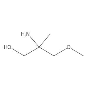 2-Amino-3-methoxy-2-methylpropan-1-ol结构式