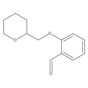 2-((Tetrahydro-2H-pyran-2-yl)methoxy)benzaldehyde结构式