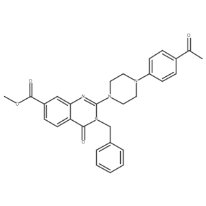 N-(3-methoxypropyl)-3-(3-methyl-4-piperidin-1-ylisoxazolo[5,4-d]pyrimidin-6-yl)propanamide结构式
