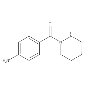 Nc1ccc(C(=O)N2CCCCN2)cc1结构式