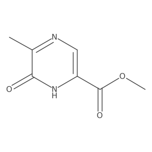 Methyl 5-methyl-6-oxo-1,6-dihydropyrazine-2-carboxylate Structure