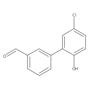 5'-Chloro-2'-hydroxy-[1,1'-biphenyl]-3-carbaldehyde结构式