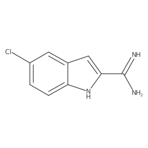5-Chloro-1h-indole-2-carboximidamide Structure