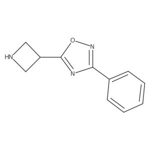 5-(Azetidin-3-yl)-3-phenyl-1,2,4-oxadiazole Structure