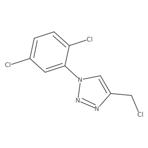 4-(chloromethyl)-1-(2,5-dichlorophenyl)-1H-1,2,3-triazole Structure