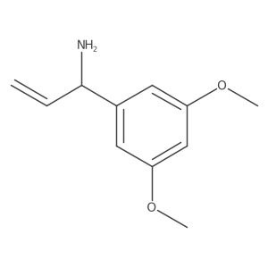 1-(3,5-Dimethoxyphenyl)prop-2-EN-1-amine Structure