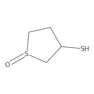 (1R,3S)-3-sulfanyl-1lambda-thiolan-1-one结构式