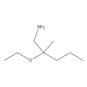 2-Ethoxy-2-methylpentan-1-amine Structure