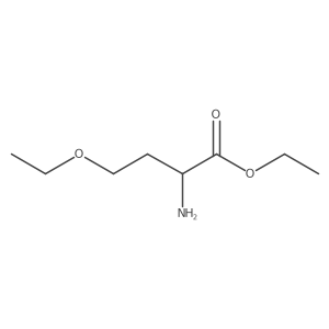 Ethyl 2-amino-4-ethoxybutanoate结构式