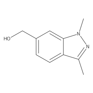 1,3-Dimethyl-1H-indazole-6-methanol结构式