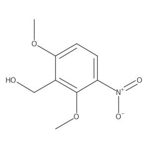 (2,6-Dimethoxy-3-nitrophenyl)methanol Structure