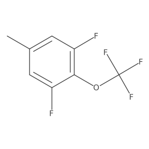 3,5-Difluoro-4-(trifluoromethoxy)toluene Structure