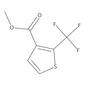 Methyl 2-(trifluoromethyl)thiophene-3-carboxylate Structure