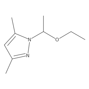 1-(1-Ethoxyethyl)-3,5-dimethyl-1H-pyrazole Structure