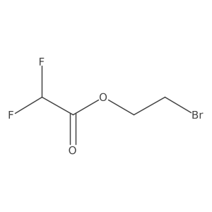 2-Bromoethyl 2,2-difluoroacetate结构式