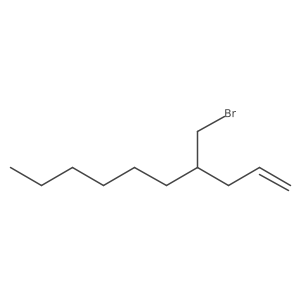 4-(Bromomethyl)dec-1-ene结构式