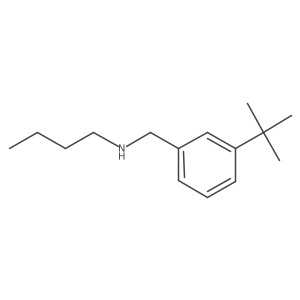N-(3-(tert-Butyl)benzyl)butan-1-amine结构式