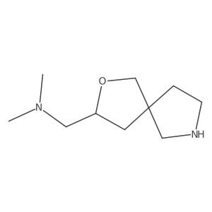 Dimethyl({2-oxa-7-azaspiro[4.4]nonan-3-yl}methyl)amine Structure