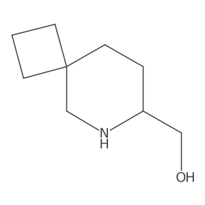 {6-Azaspiro[3.5]nonan-7-yl}methanol结构式