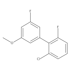 1-(2-Chloro-6-fluorophenyl)-3-fluoro-5-methoxybenzene Structure