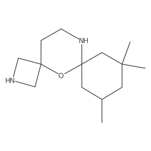 8,8,10-Trimethyl-5-oxa-2,12-diazadispiro[3.1.5^{6}.3^{4}]tetradecane Structure