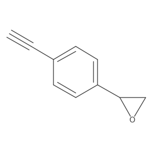 (2S)-2-(4-ethynylphenyl)oxirane结构式