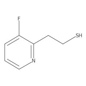 2-(3-Fluoropyridin-2-yl)ethane-1-thiol结构式