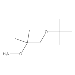 O-[1-(tert-butoxy)-2-methylpropan-2-yl]hydroxylamine Structure