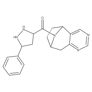(5-Phenylpyrazolidin-3-yl)-(4,6,12-triazatricyclo[7.2.1.02,7]dodeca-2,4,6-trien-12-yl)methanone Structure