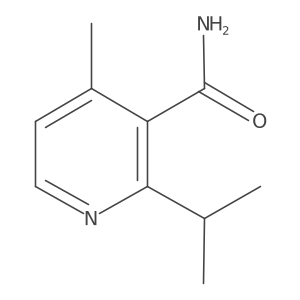 2-Isopropyl-4-methylnicotinamide结构式
