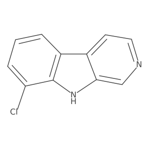 8-Chloro-9h-pyrido[3,4-b]indole Structure