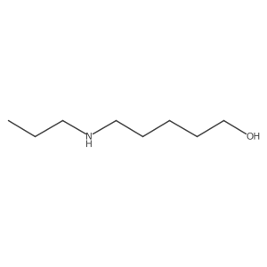 5-(Propylamino)-1-pentanol结构式