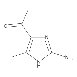 1-(2-amino-5-methyl-1H-imidazol-4-yl)ethanone Structure