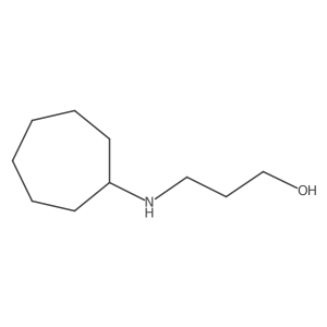 3-(Cycloheptylamino)propan-1-OL结构式